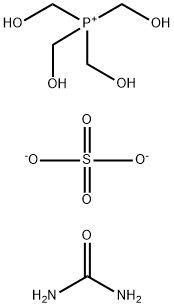 63502-25-0 Tetrakis(hydroxymethyl)phosphonium sulfate urea polymer