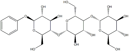 phenylmaltotrioside 구조식 이미지