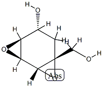D-allo-Inositol, 3,4:5,6-dianhydro-2-deoxy-3-C-(hydroxymethyl)- (9CI) 구조식 이미지