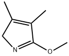 2H-Pyrrole,5-methoxy-3,4-dimethyl-(9CI) 구조식 이미지