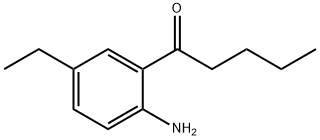 1-Pentanone,1-(2-amino-5-ethylphenyl)-(9CI) 구조식 이미지