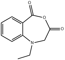 4,1-Benzoxazepine-3,5-dione,1-ethyl-1,2-dihydro-(9CI) 구조식 이미지
