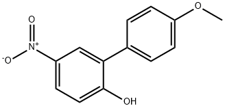 4''-METHOXY-5-NITRO-1,1''-BIPHENYL-2-OL 구조식 이미지