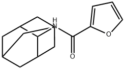 2-Furancarboxamide,N-tricyclo[3.3.1.13,7]dec-2-yl-(9CI) 구조식 이미지