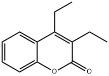 2H-1-Benzopyran-2-one,3,4-diethyl-(9CI) Structure