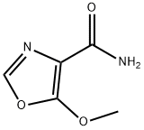 4-Oxazolecarboxamide,5-methoxy-(9CI) 구조식 이미지
