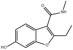 3-Benzofurancarboxamide,2-ethyl-6-hydroxy-N-methyl-(9CI) Structure