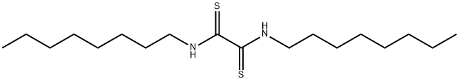 N,N'-Di(octyl)ethanebisthioamide 구조식 이미지