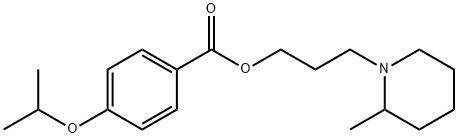 3-(2-Methylpiperidino)propyl=p-isopropoxybenzoate Structure