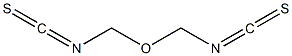 Bis(isothiocyanomethyl) ether Structure