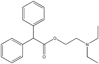 adiphenine Structure