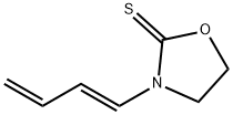 2-Oxazolidinethione,3-(1E)-1,3-butadienyl-(9CI) 구조식 이미지