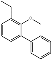 1,1-Biphenyl,3-ethyl-2-methoxy-(9CI) 구조식 이미지