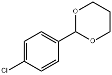 1,3-Dioxane,2-(4-chlorophenyl)-(9CI) 구조식 이미지