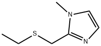 1H-Imidazole,2-[(ethylthio)methyl]-1-methyl-(9CI) Structure