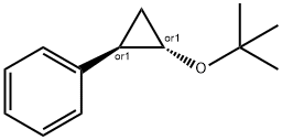 Benzene, [(1R,2S)-2-(1,1-dimethylethoxy)cyclopropyl]-, rel- (9CI) 구조식 이미지