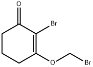 2-Cyclohexen-1-one,2-bromo-3-(bromomethoxy)-(9CI) Structure