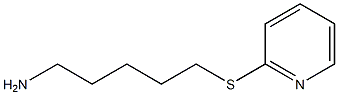 1-Pentanamine,5-(2-pyridinylthio)-(9CI) Structure