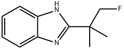 1H-Benzimidazole,2-(2-fluoro-1,1-dimethylethyl)-(9CI) 구조식 이미지