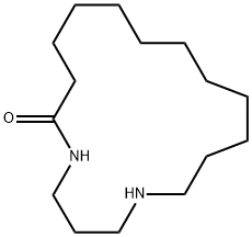 13-Aza-16-aminohexadecanoic acid lactam Structure