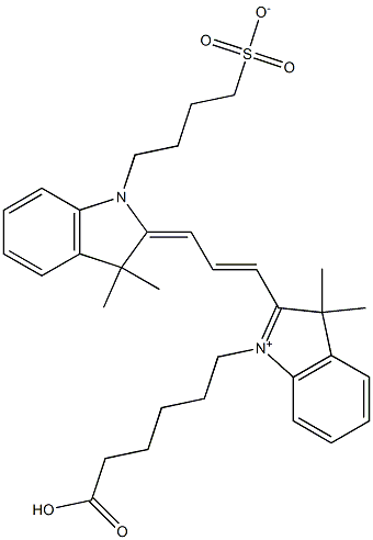 Cy3 Acid(mono SO3) Structure