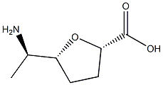 D-릭소-헵톤산,6-아미노-2,5-안히드로-3,4,6,7-테트라데옥시-(9CI) 구조식 이미지