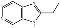1H-Imidazo[4,5-c]pyridine,2-ethyl-(9CI) 구조식 이미지