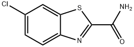 2-Benzothiazolecarboxamide,6-chloro-(9CI) 구조식 이미지