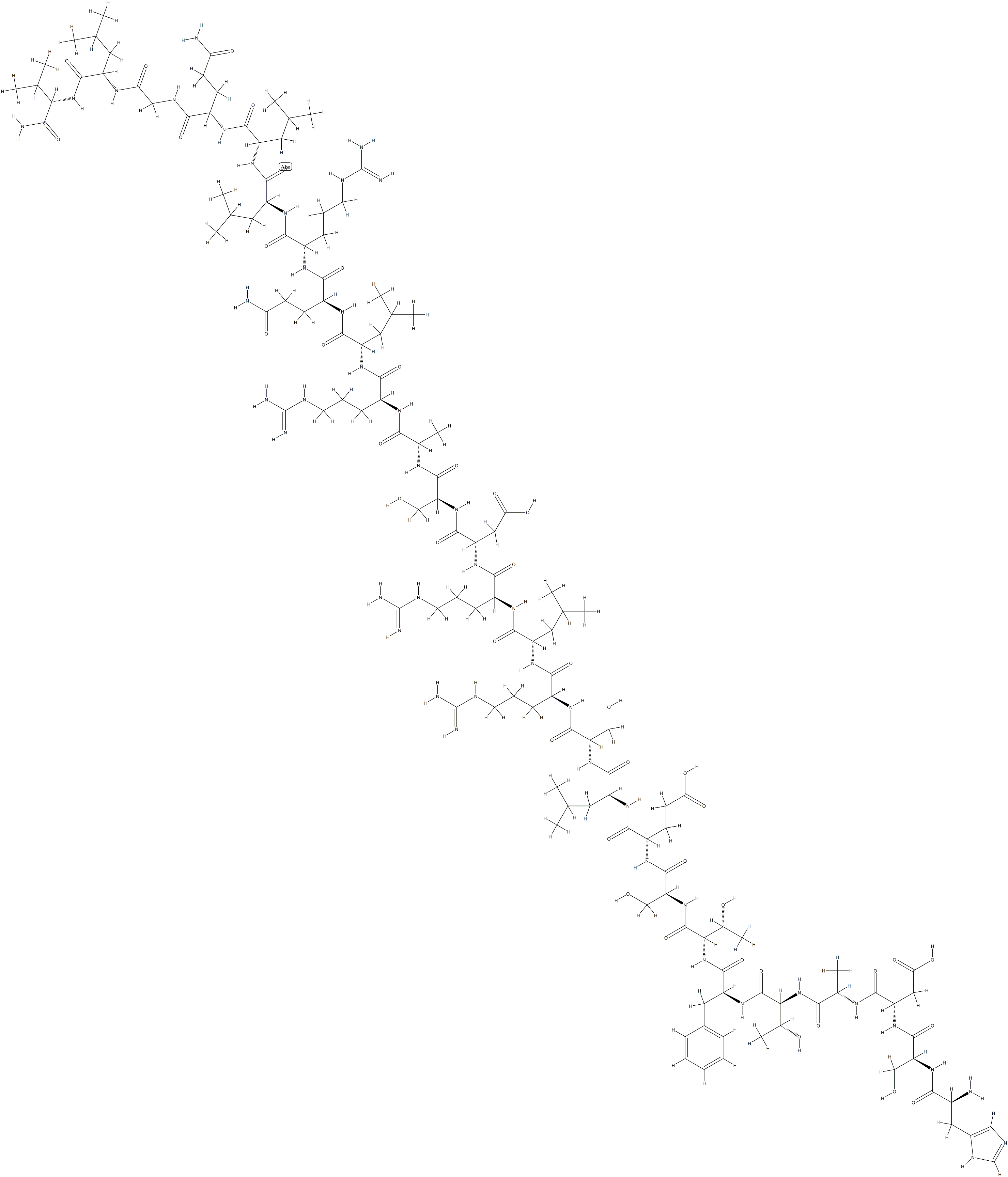 4-Ala-secretin Structure