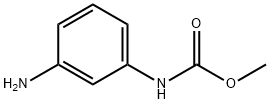 메틸(3-아미노페닐)카르바메이트(염분데이터:HCl) 구조식 이미지