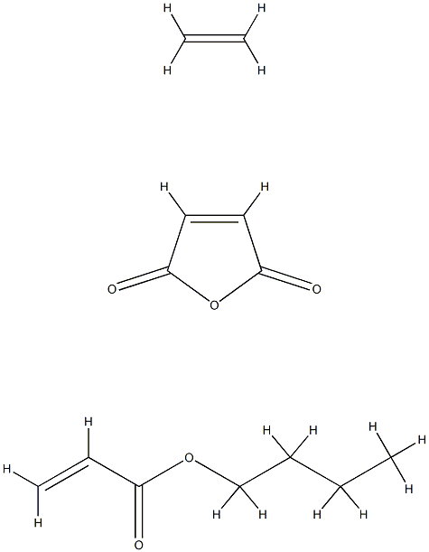 POLY(ETHYLENE-CO-BUTYL ACRYLATE-CO-MALE& Structure