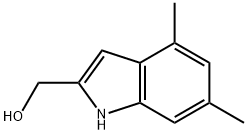 1H-Indole-2-methanol,4,6-dimethyl-(9CI) Structure