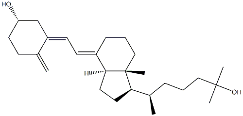 25-hydroxyvitamin D 구조식 이미지