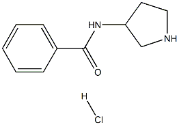 N-(pyrrolidin-3-yl)benzamidehydrochloride(WXC07879) 구조식 이미지