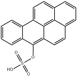 BENZO(A)PYRENYL-6-SULPHATE Structure