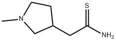 3-피롤리딘에탄티오아미드,1-메틸-(9CI) 구조식 이미지