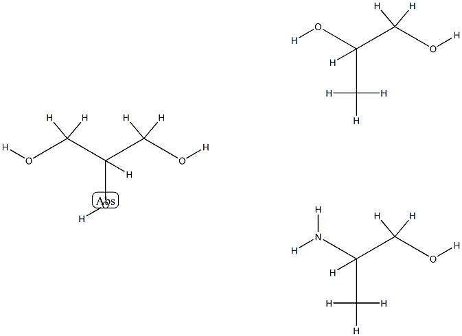 POLY(PROPYLENE OXIDE), TRIAMINE TERMINATED Structure