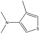 3-티오페나민,N,N,4-트리메틸-(9CI) 구조식 이미지