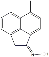 1-Acenaphthenone,6-methyl-,oxime(5CI) 구조식 이미지