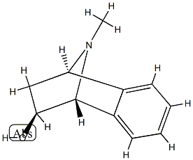 Naphthalen-1,4-imin-2-ol, 1,2,3,4-tetrahydro-9-methyl-, (1R,2S,4R)-rel- (9CI) 구조식 이미지