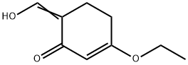 2-Cyclohexen-1-one,3-ethoxy-6-(hydroxymethylene)-(7CI,9CI) 구조식 이미지