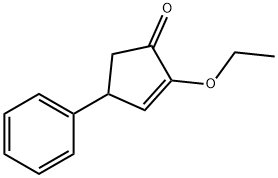 2-Cyclopenten-1-one,2-ethoxy-4-phenyl-(9CI) Structure