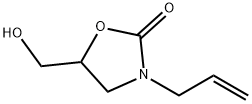 2-Oxazolidinone,5-(hydroxymethyl)-3-(2-propenyl)-(9CI) 구조식 이미지