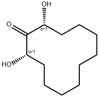 시클로도데카논,2,12-디히드록시-,(2R,12S)-rel-(9CI) 구조식 이미지
