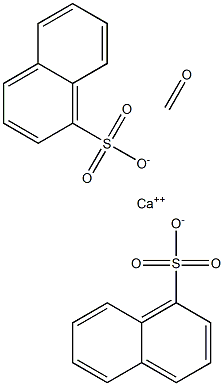 1-Naphthalenesulfonic acid,calcium salt,polymer with formaldehyde 구조식 이미지
