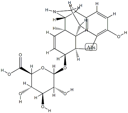 normorphine-6-glucuronide 구조식 이미지