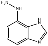 1H-Benzimidazole,4-hydrazino-(9CI) 구조식 이미지