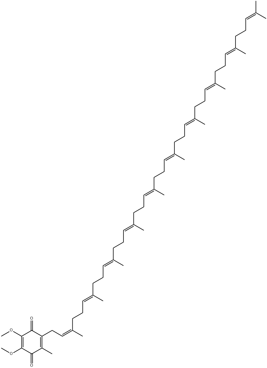 UBidecarenone Impurity 2(Coenzyme Q10) 구조식 이미지