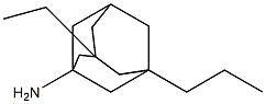 Tricyclo[3.3.1.13,7]decan-1-amine, 3-ethyl-5-propyl- (9CI) 구조식 이미지
