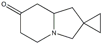 Spiro[cyclopropane-1,2(3H)-indolizin]-7(1H)-one, tetrahydro- (9CI) Structure